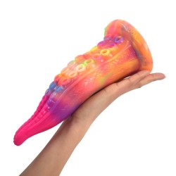 Luminous Silicone Dildo -Octopus