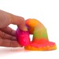 Luminous Silicone Dildo -Animal