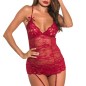 Hot Backless Lace Night Dress For Ladies