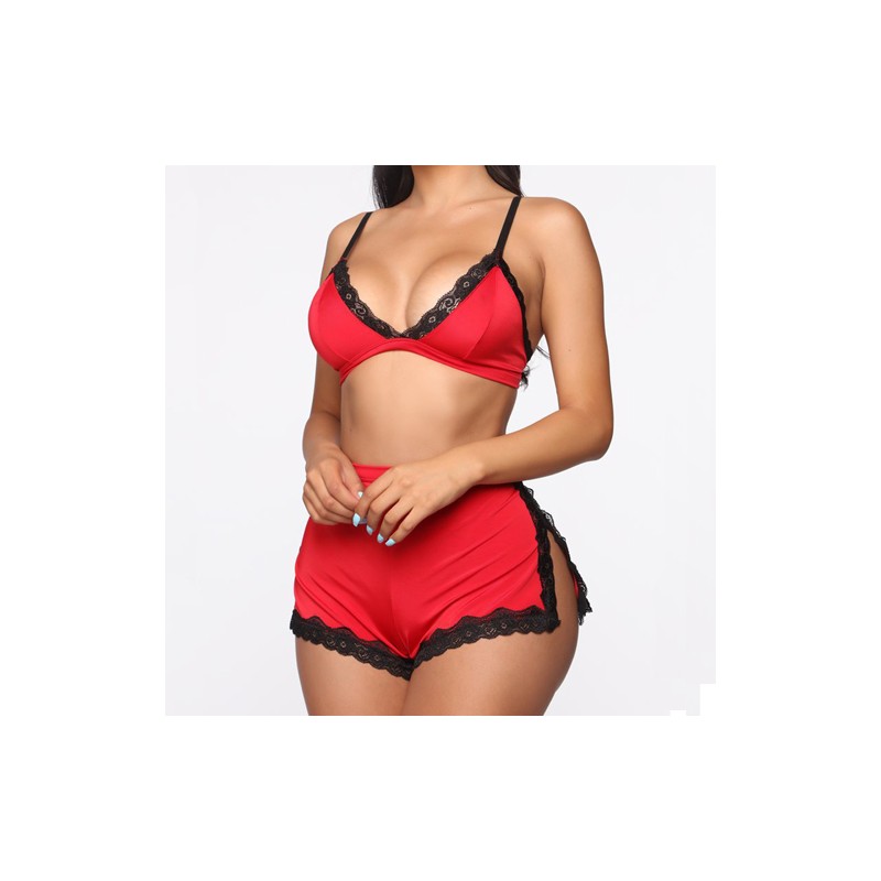 Soft Two Pieces Hot Bra And Panty Set