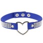 Rhinestone Collar With Heart