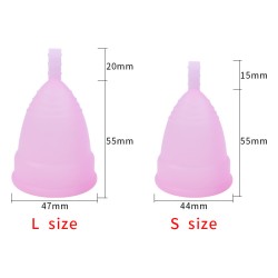 Silicone Folding Period Menstrual Cup