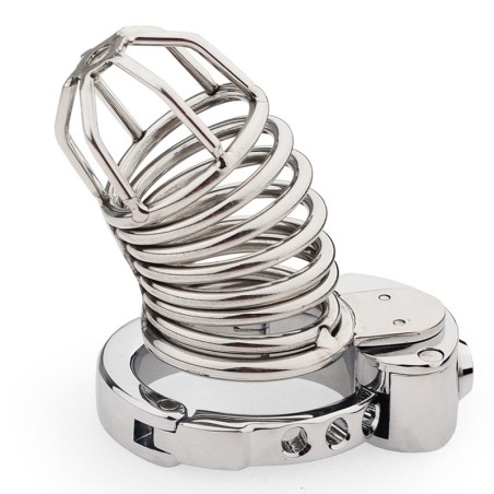 Male Chastity Bird Cage - Adjustable Ring