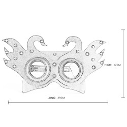 Steampunk Wing Halloween Mask