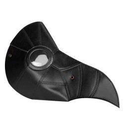 Steampunk Solid Color Stitch Beak Mask