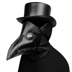 steampunk wide beak halloween mask