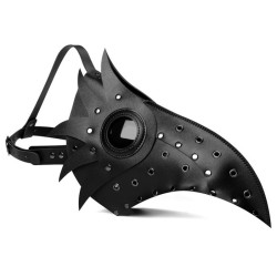 Steampunk Cutout Wing Beak Mask