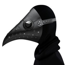 Steampunk Nailed Long Beak Cosplay Mask