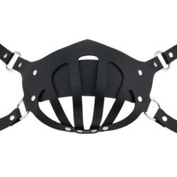 Hollow Out Sexy Allure Black Mask