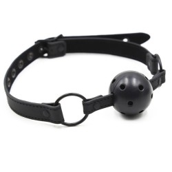 High Grade Leather Breathable Ball Gag