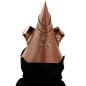 Light Brown Leather Plague Doctor Mask