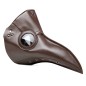 Plague Doctor Long Nose Faux Leather Venetian Mask