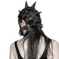 Punk Neutral Tied Rope Mask Gothic Mask