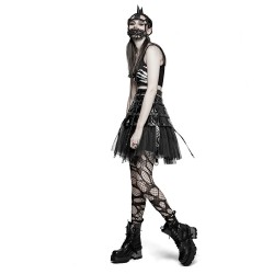 Punk Neutral Tied Rope Mask Gothic Mask