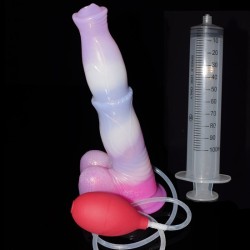 Squirting Silicone  Dildo - 06