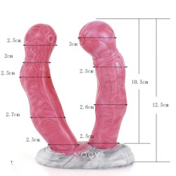 Animal Kont Silicone Double Ended Dildo - 05