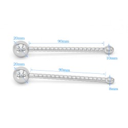 Metal Ball Urethral Catheter