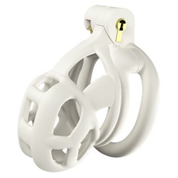 Cobra Chastity Cock Cage - White