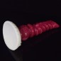 White Base Hellfire Silica Gel Dildo - 10