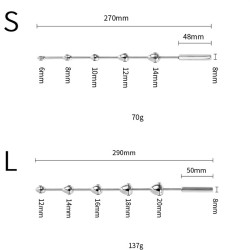 Cupeniss 11 inch Urethral Sounds