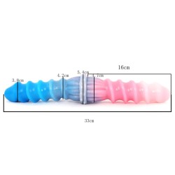 Double Color Dual Ended Dildo - 06