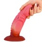 Fish Suction Colorful Dildo