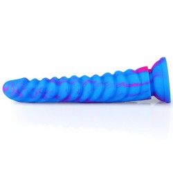 Realistic Colorful  Silicone Dildo - Squama