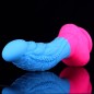 Flamingo Lifelike Silicone Dildo - Blue