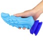 Unicorn Lifelike Silicone Dildo - Blue