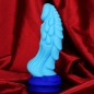 Unicorn Lifelike Silicone Dildo - Blue