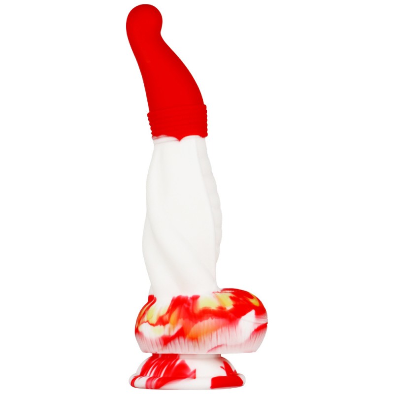 Red Cap Silicone Butt Plug