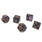 5 PCS Fun Acrylic Dice Love Dice