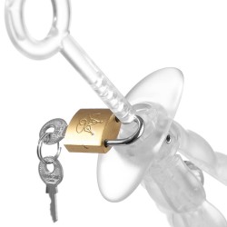 Clear Resin Anal Lock