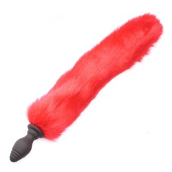 Vibration Fox Tail Butt Plug