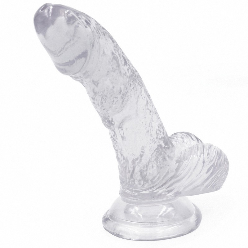 Mini Suction Lifelike Dildo