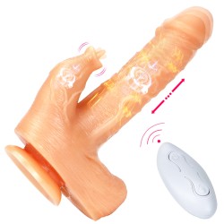 Thrusting &amp; Rotation Clit Licking Vibrator