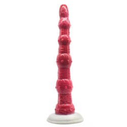 Beef Color Animal Anal Beads 12