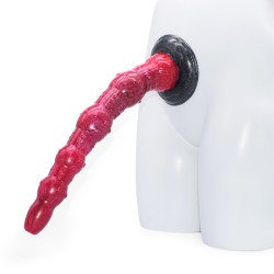 Beef Color Animal Anal Beads 12