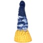 Darkblue Liquid silica gel  Dildo- 10