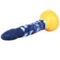 Darkblue Liquid silica gel  Dildo- 07