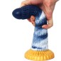 Darkblue Liquid silica gel  Dildo- 06