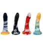 Darkblue Liquid silica gel  Dildo- 06