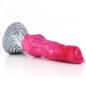 Darkblue Liquid silica gel  Dildo- 04