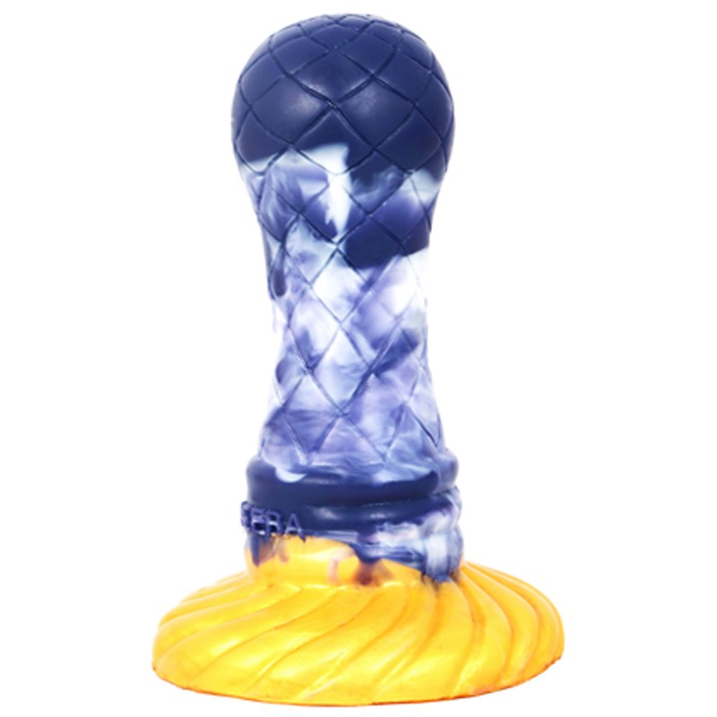 Darkblue Liquid silica gel Butt Plug- 02