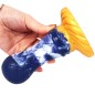 Darkblue Liquid silica gel Butt Plug- 02