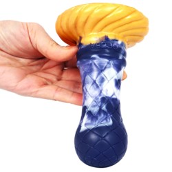 Darkblue Liquid silica gel Butt Plug- 02