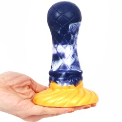 Darkblue Liquid silica gel Butt Plug- 02