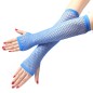 Elastic Fishnet Half Finger Gloves