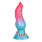 Alien Beast Cyan Rainbow 7.3" Dildo - G