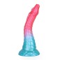 Alien Beast Cyan Rainbow 9.8" Dildo - E